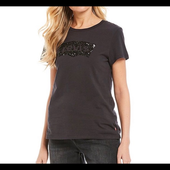 sequin levi t shirt